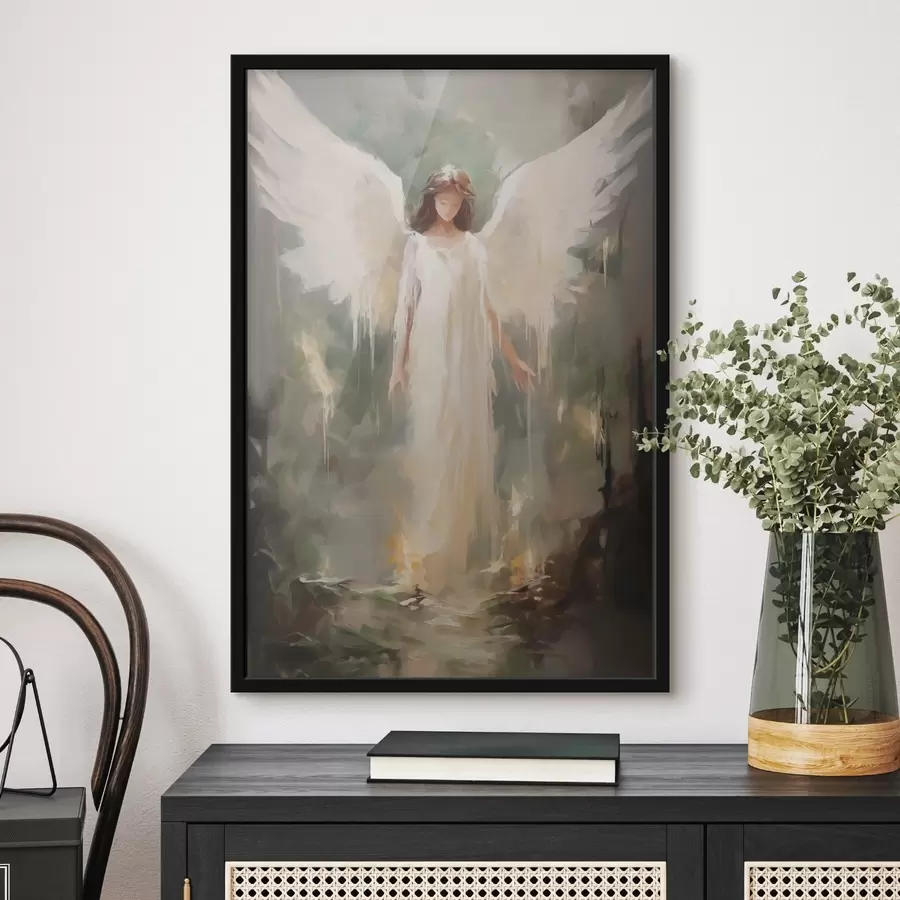murales de pared Cuadro abstracto imitación ángel f43353