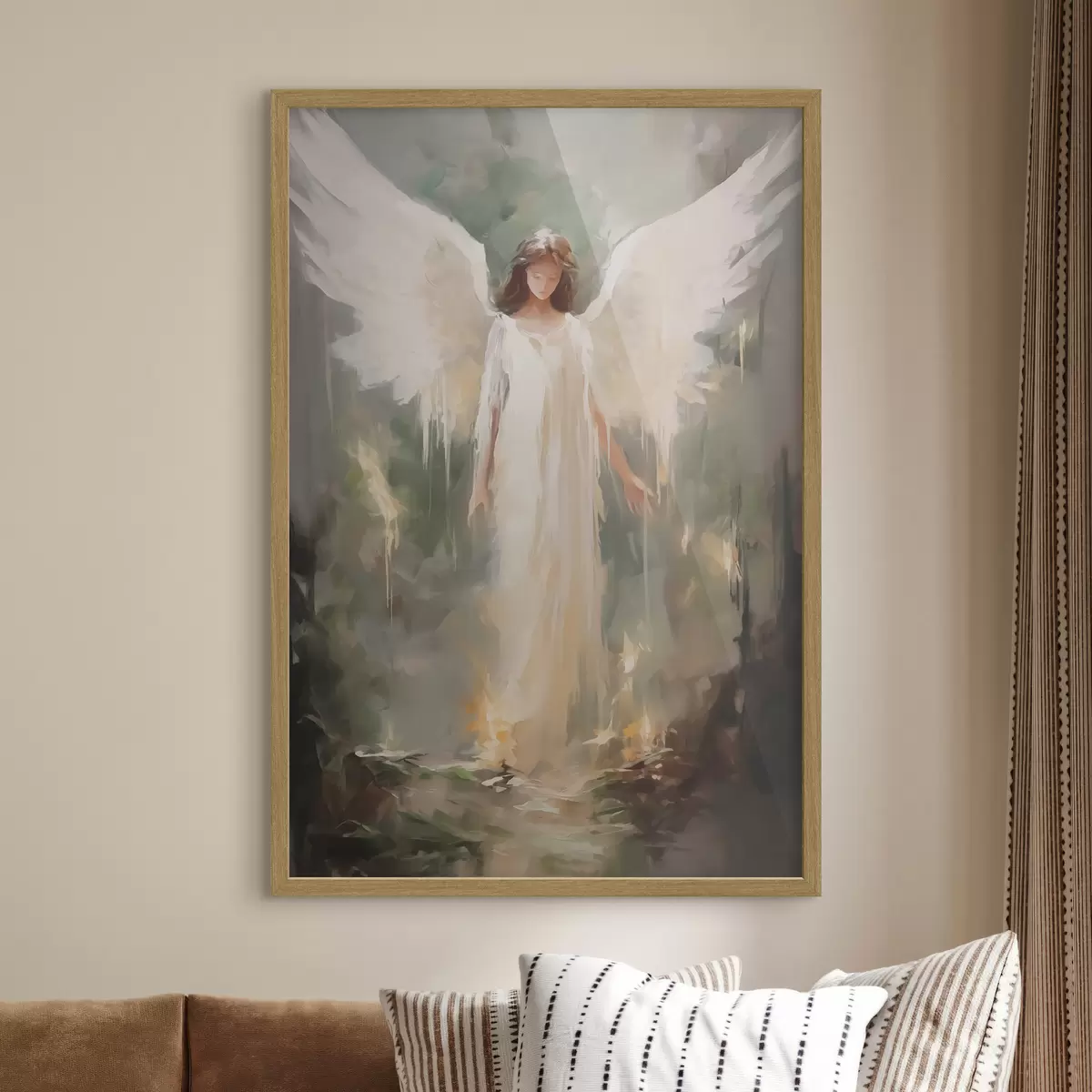 Poster El ángel abre las alas f43353