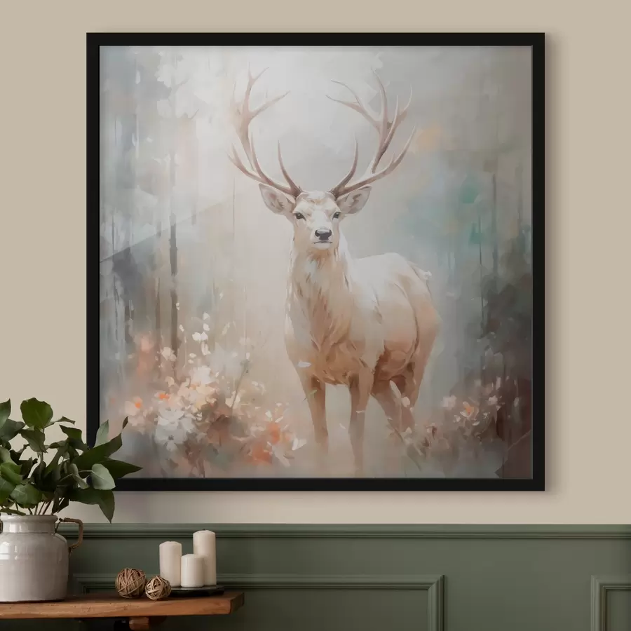 murales de pared Ciervos f43360