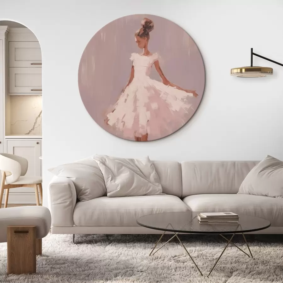 murales de pared Cuadro abstracto imitación bailarina r43342