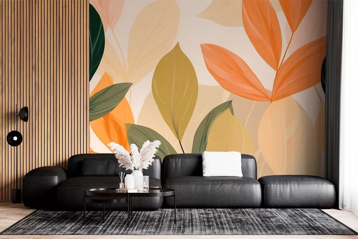 murales de pared Hojas de otoño w03424