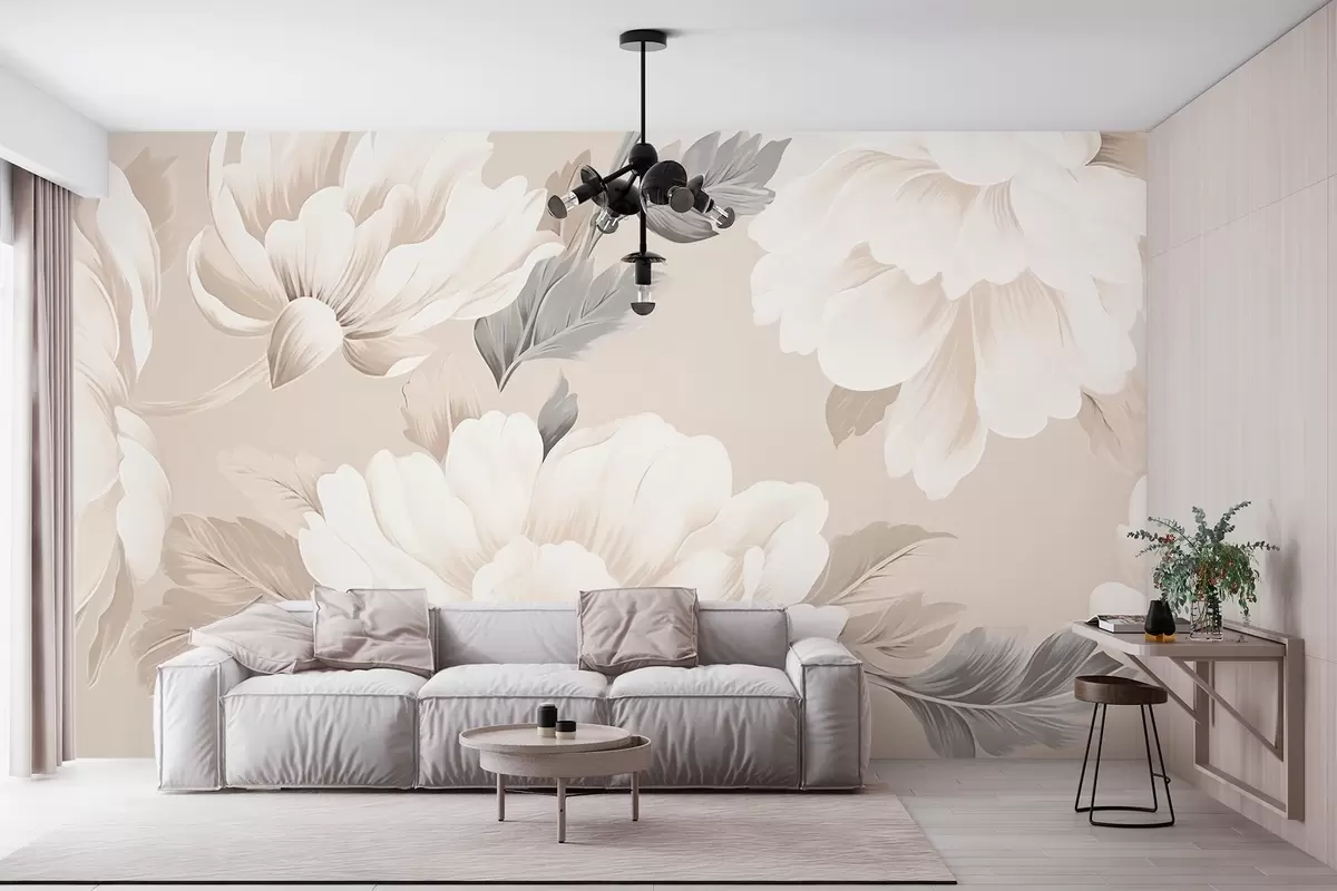 murales de pared Flores grandes w03432