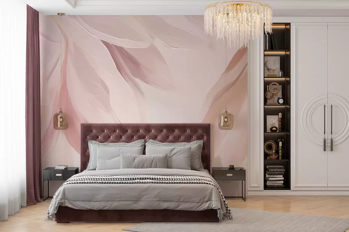 murales de pared Pétalos delicados w03426