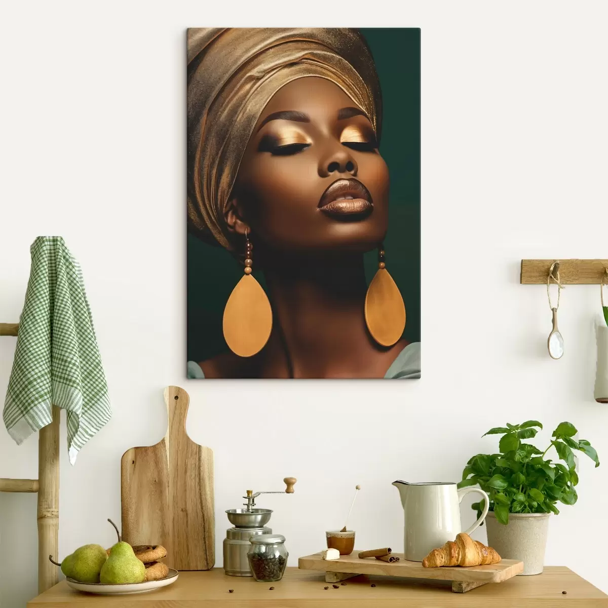 murales de pared Retrato de mujer s43416