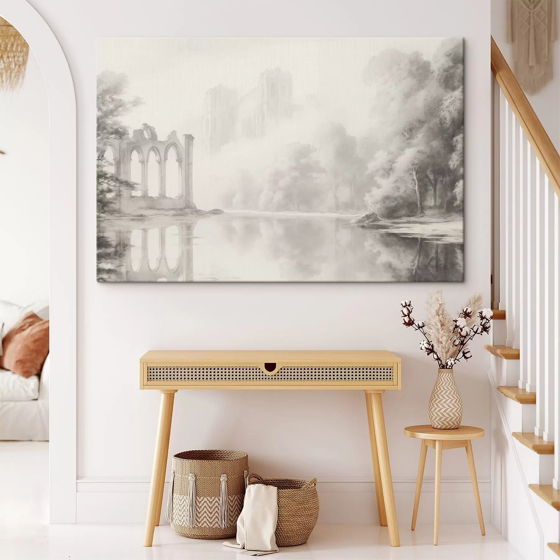 murales de pared Ruinas arquitectónicas s43430