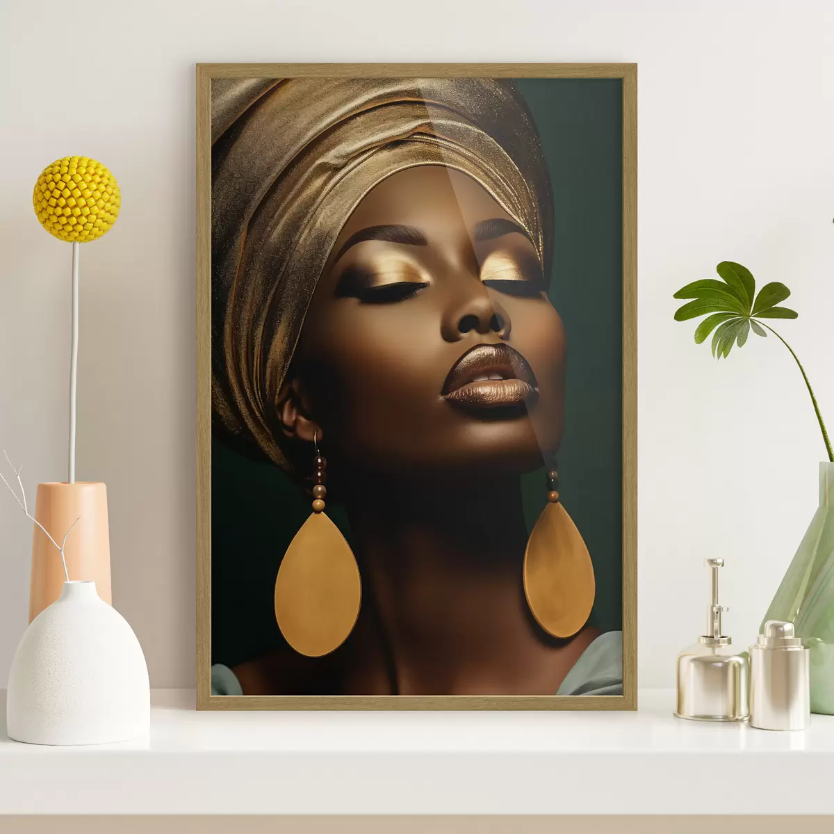 Poster Retrato de mujer f43416
