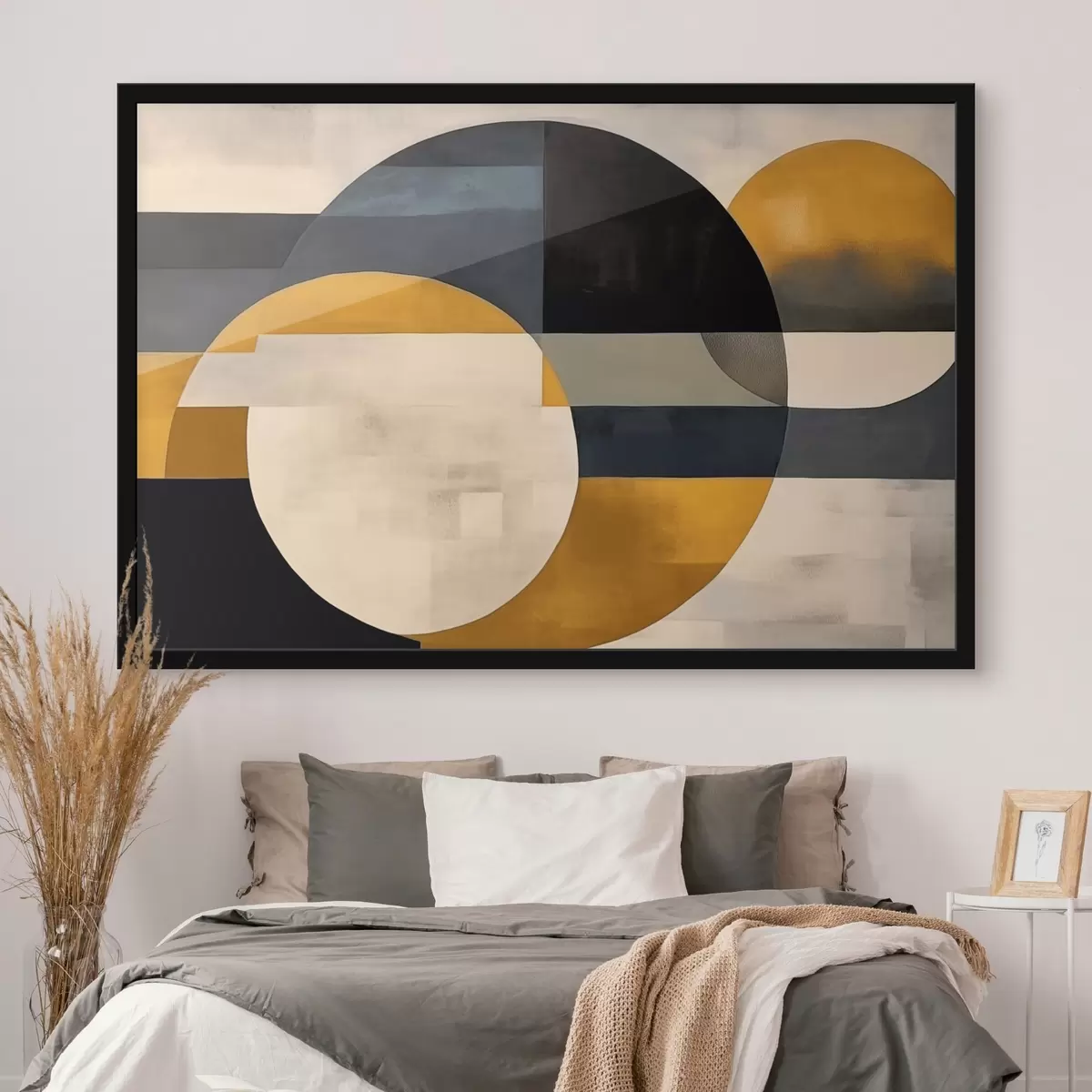 Poster Composición geométrica de estilo minimalista f43419