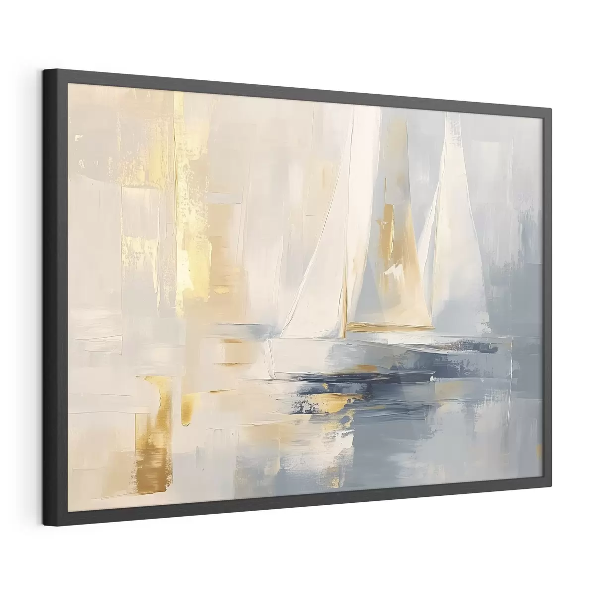 Poster Velas en oro pálido f43500