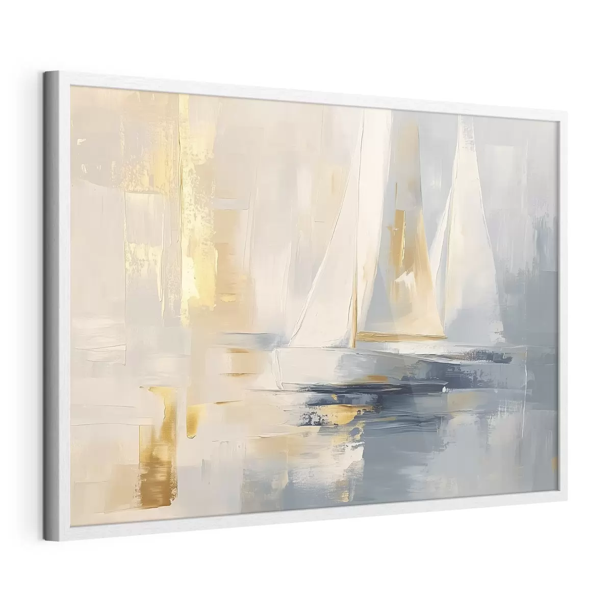 Poster Velas en oro pálido f43500
