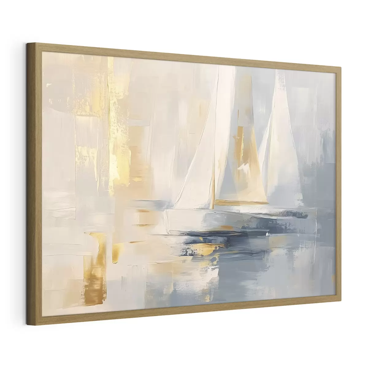 Poster Velas en oro pálido f43500