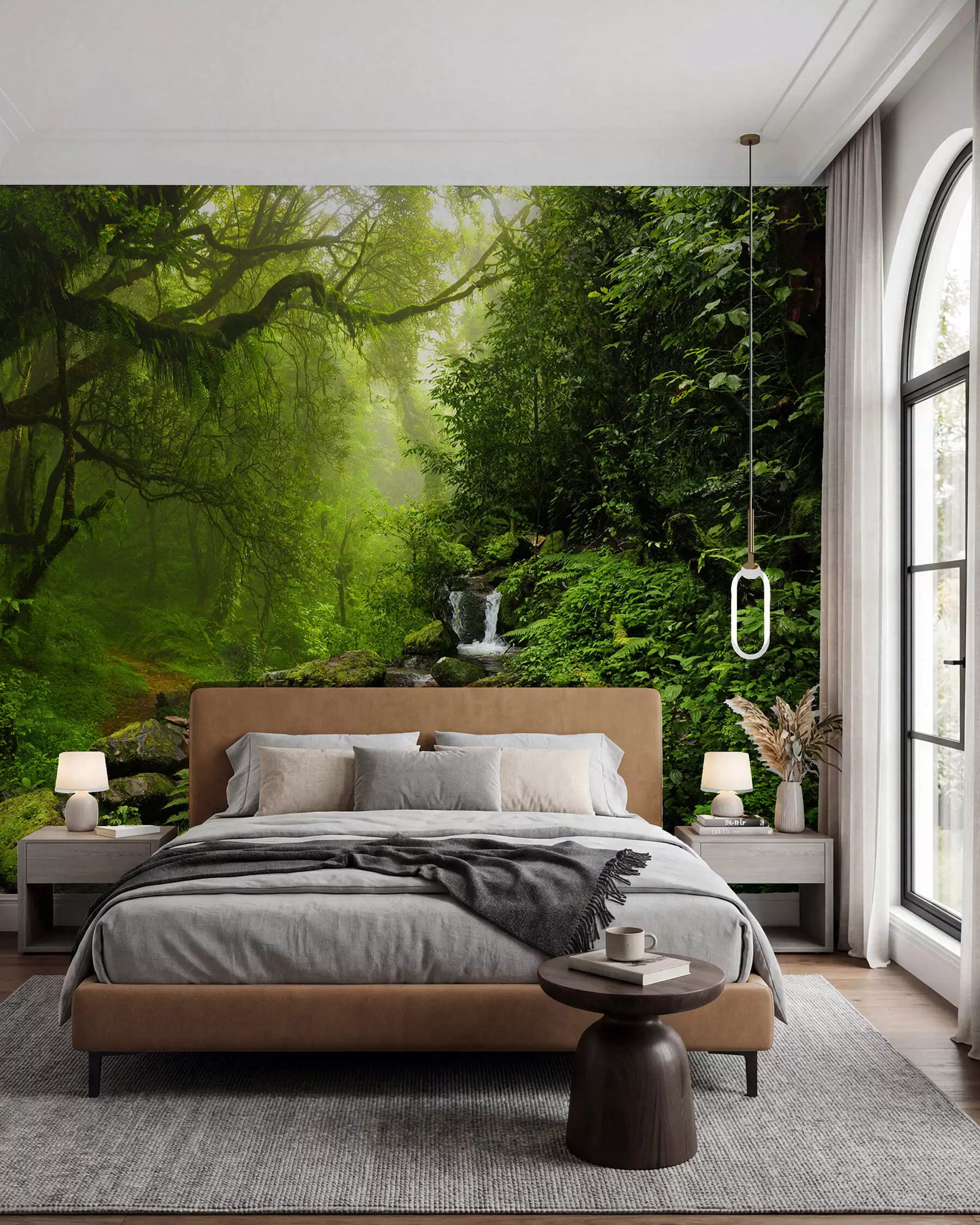 murales de pared Planta, agua y medio natural u53758