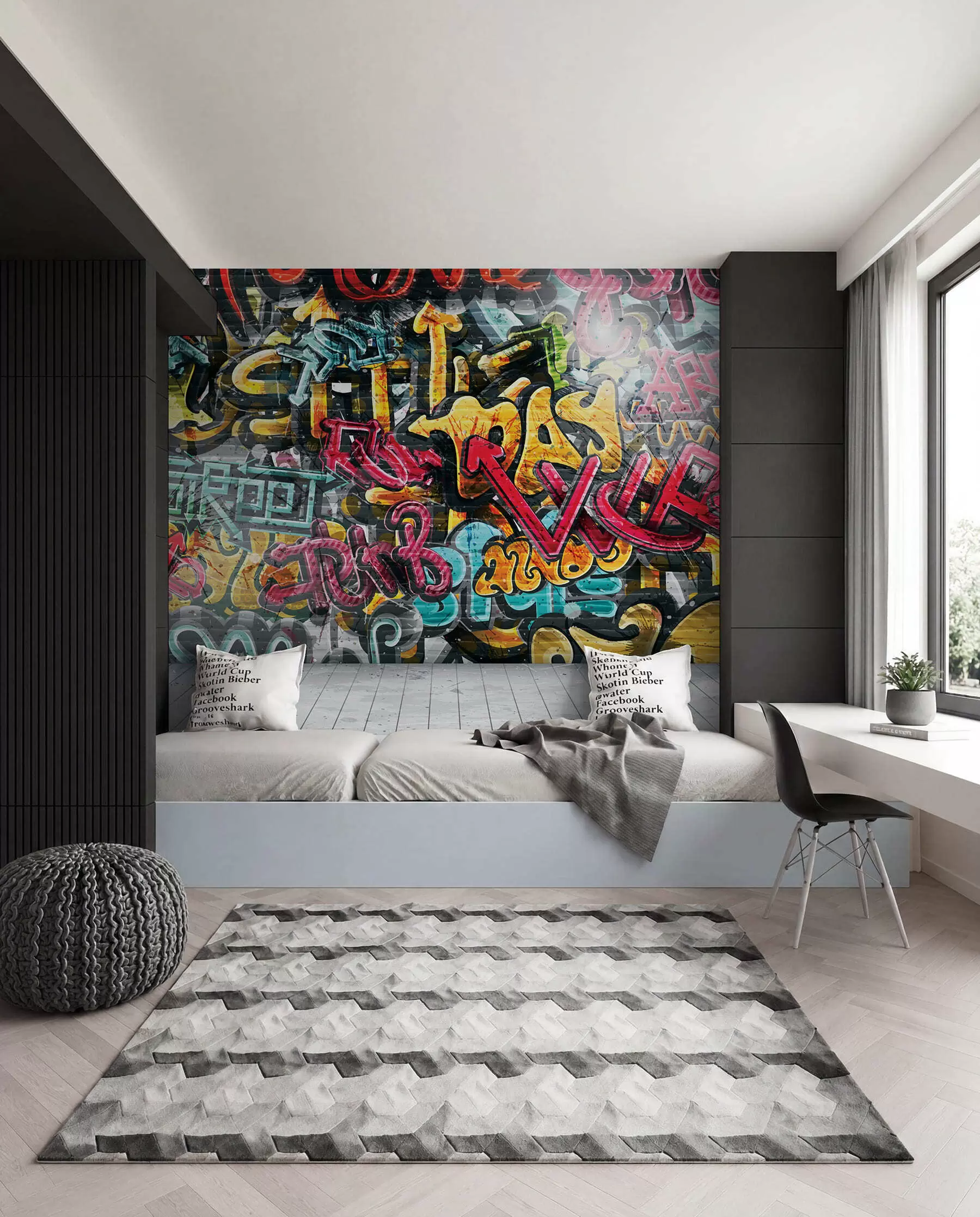 murales de pared Arte pintura, pintura y graffiti u56045