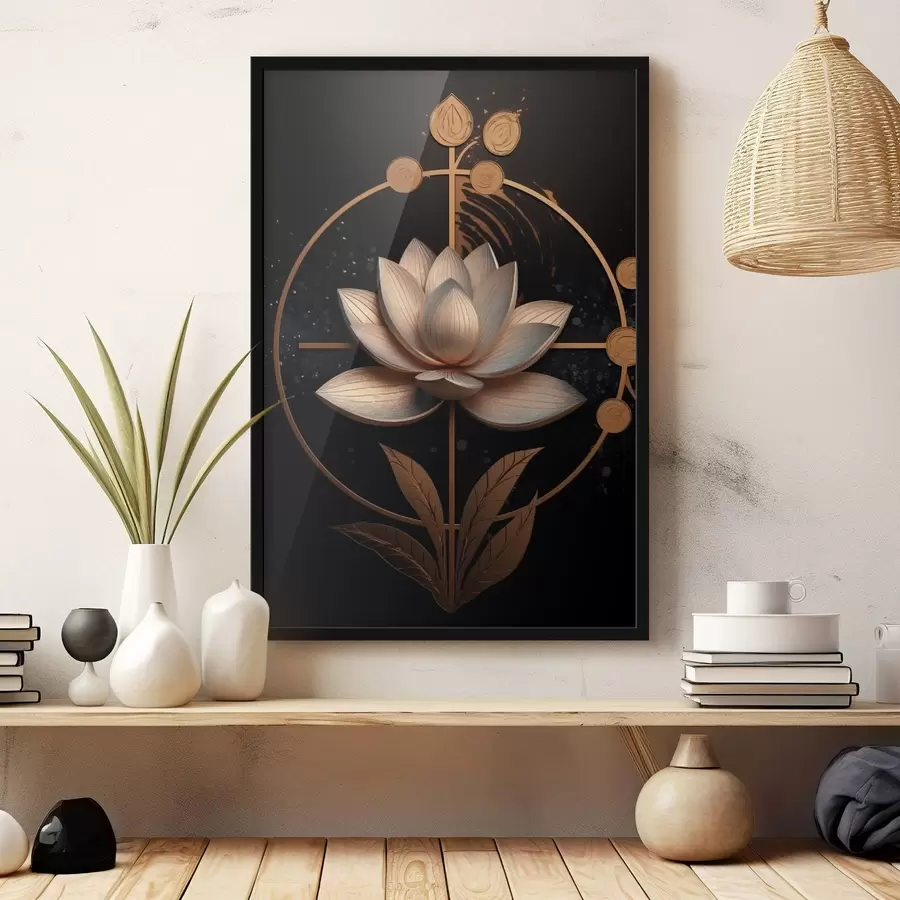 murales de pared Loto f43519