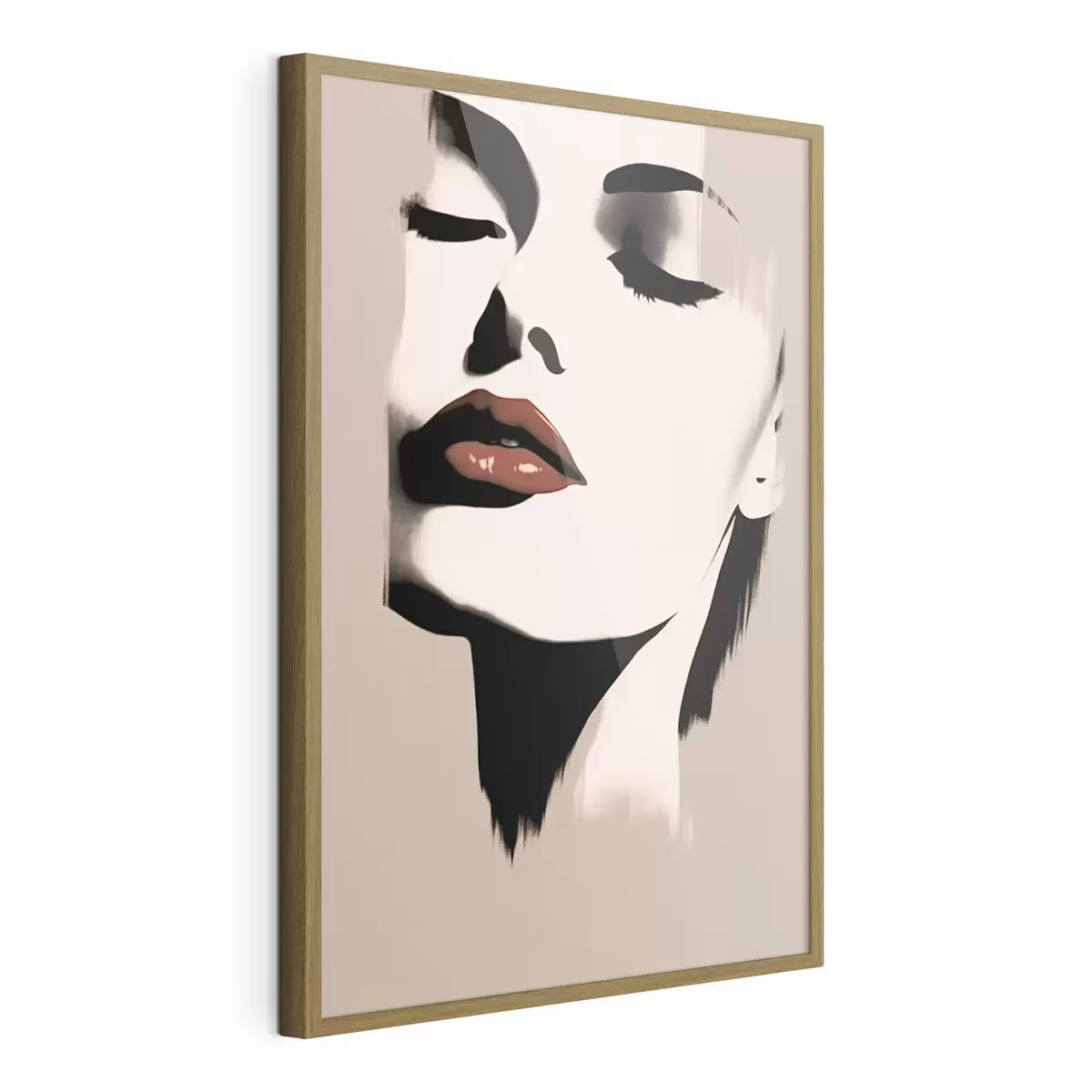 Poster Retrato femenino minimalista f43527
