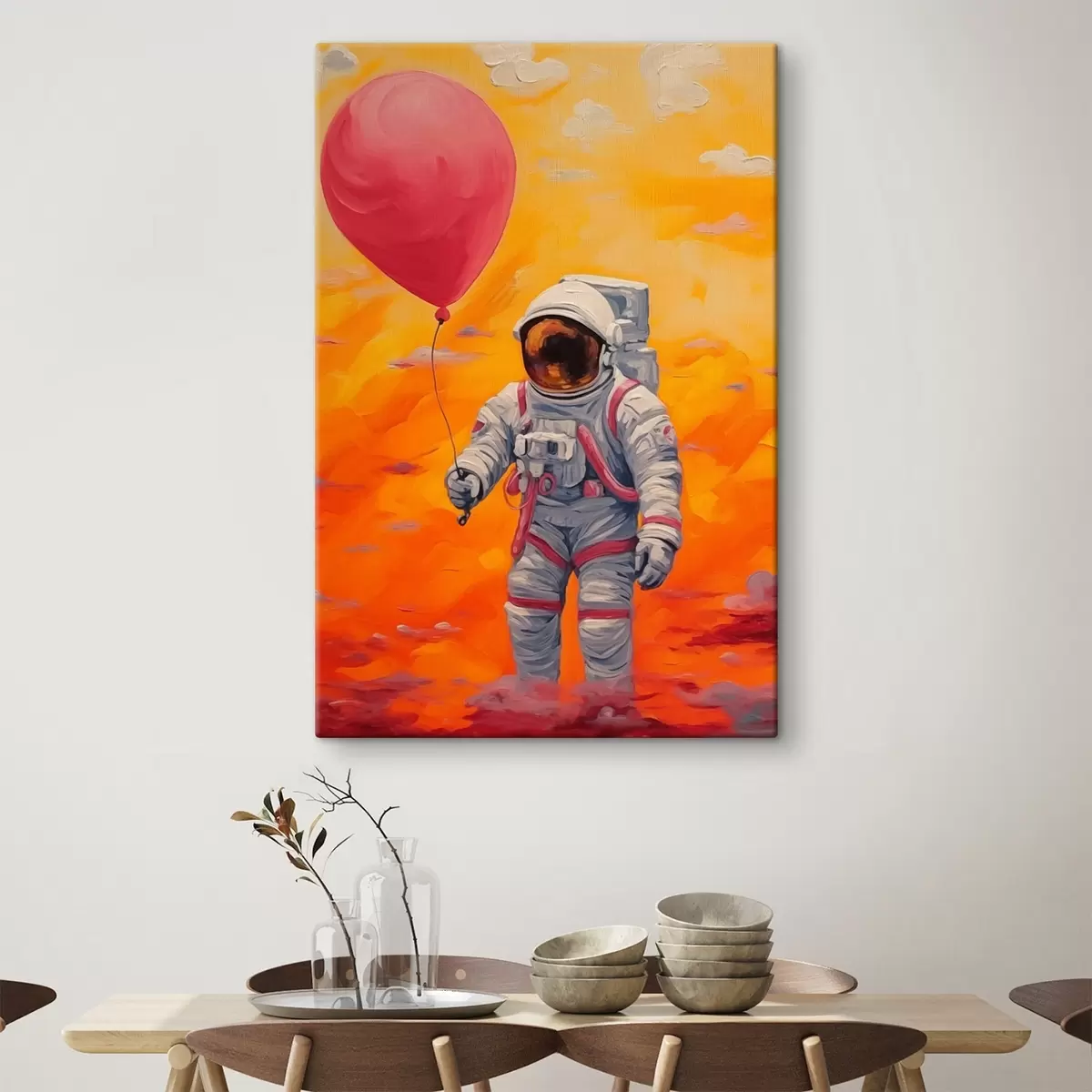 murales de pared Astronauta s43520