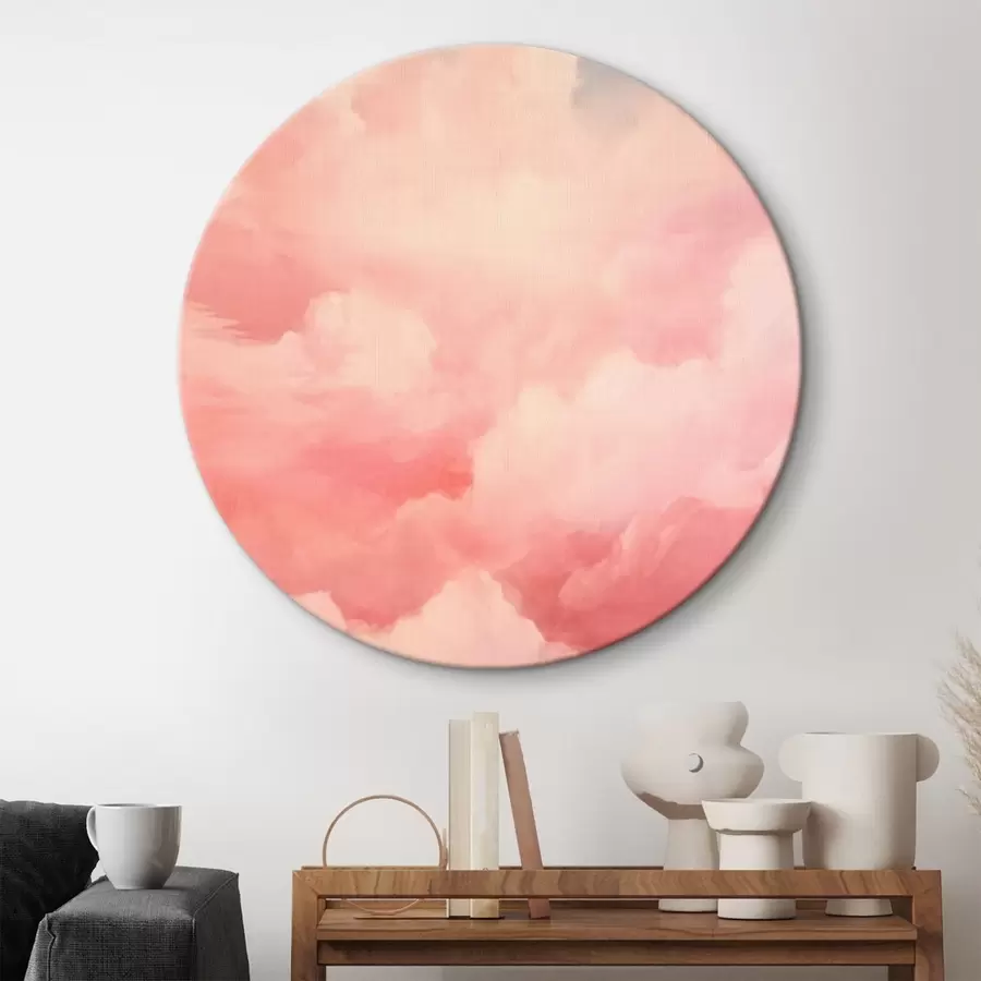 murales de pared Composición con tres retratos abstractos r43529