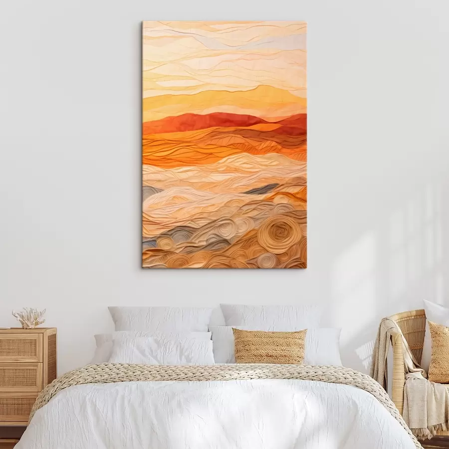 murales de pared Sinfonía Golden Dunes s43587