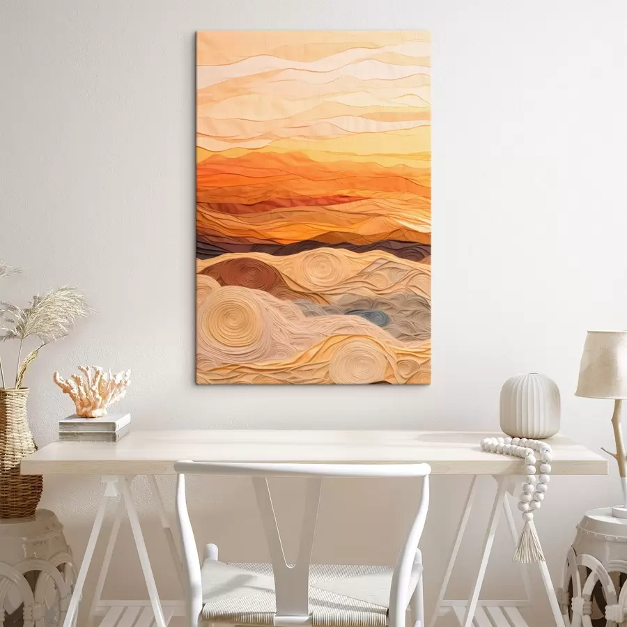 murales de pared Armonía del desierto s43585