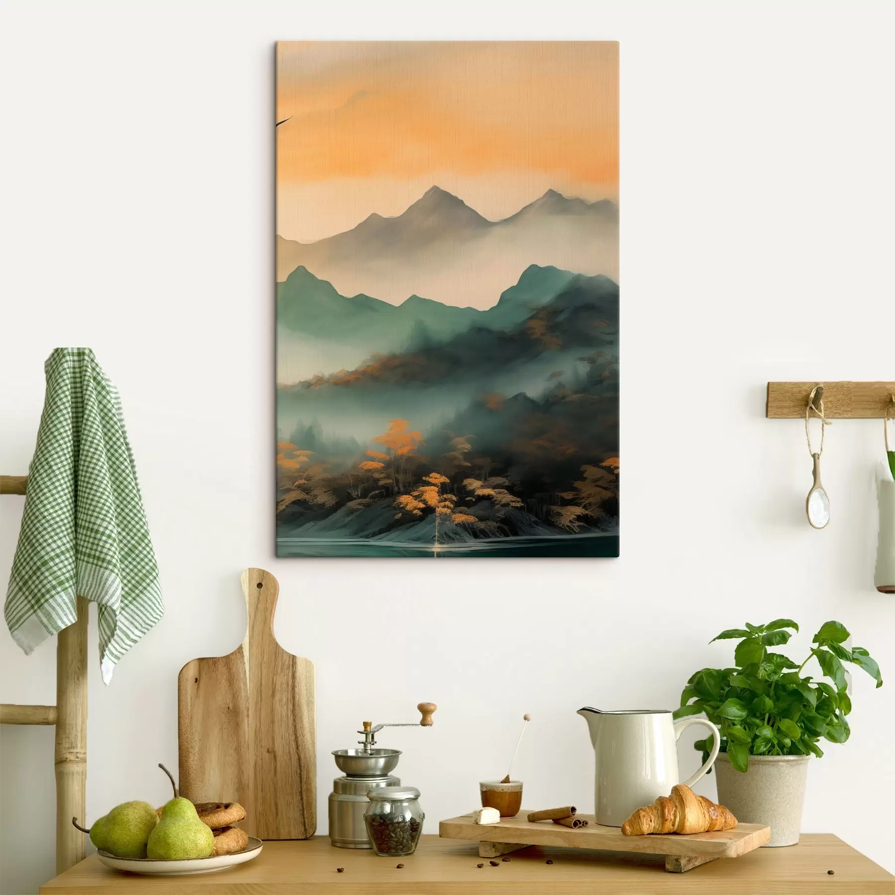 murales de pared Alturas serenas s43590