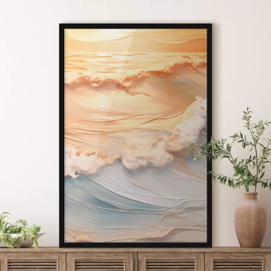 murales de pared El abrazo del océano f43592