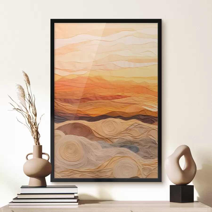 murales de pared Armonía del desierto f43585