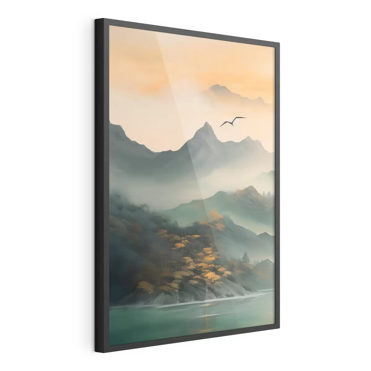Poster Amanecer en la Montaña Mística f43588