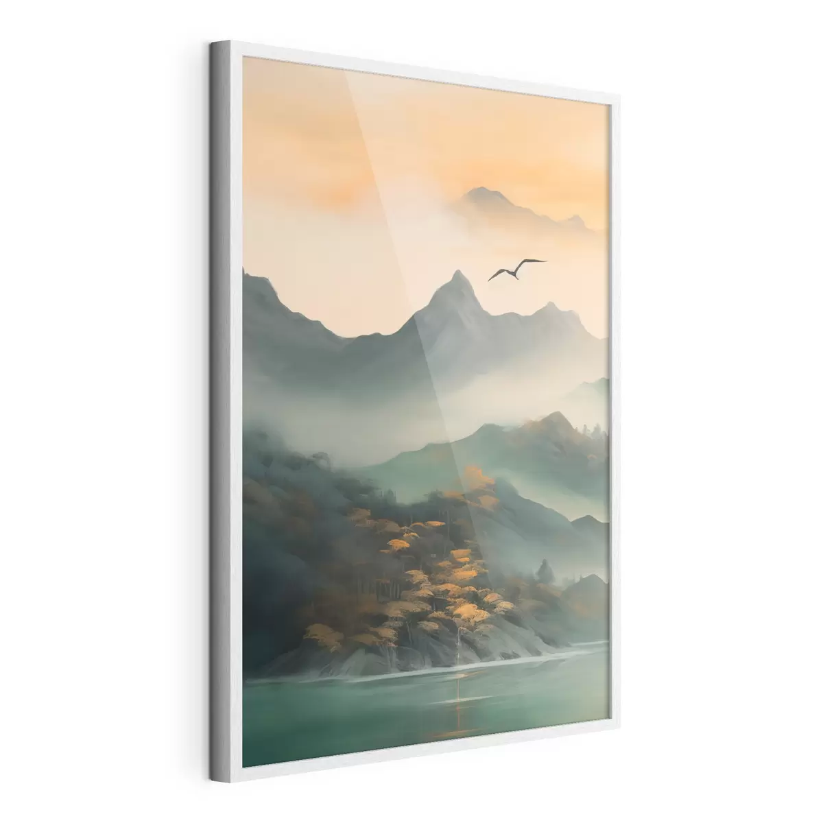 Poster Amanecer en la Montaña Mística f43588