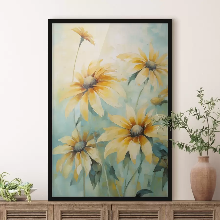 murales de pared Ondas texturizadas en monocromo f43555