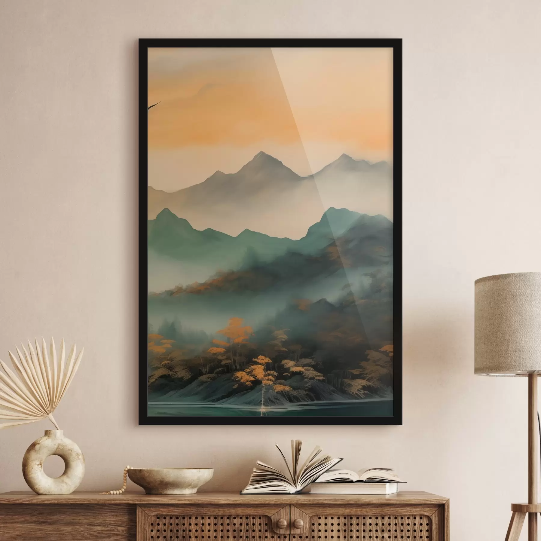 murales de pared Alturas serenas f43590