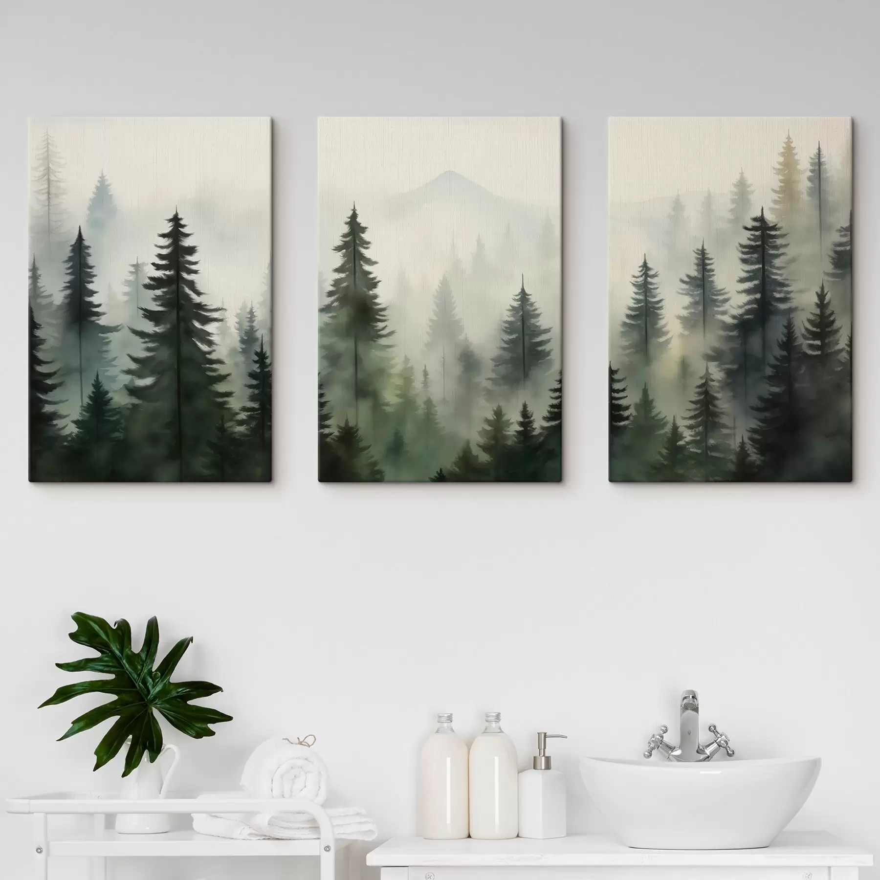 murales de pared Paisaje forestal m00431