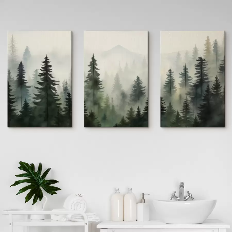 murales de pared Paisaje forestal m00431