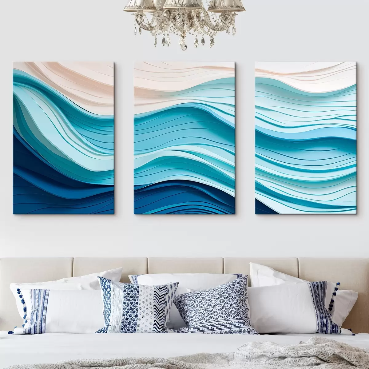 murales de pared Ligereza de las olas m00434