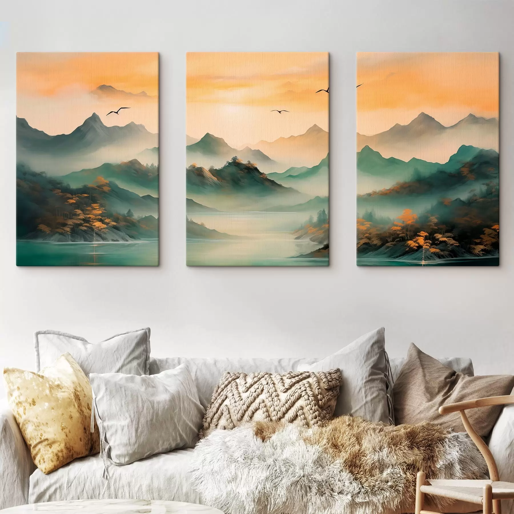 murales de pared Encuentro con el alba m00436