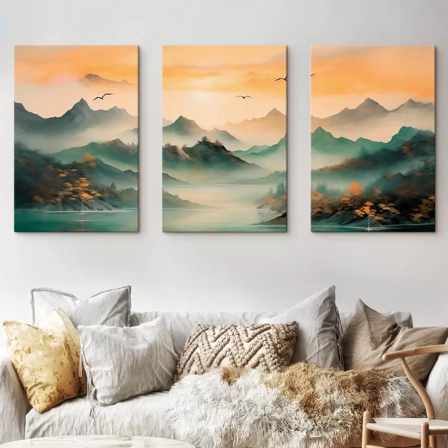 murales de pared Encuentro con el alba m00436