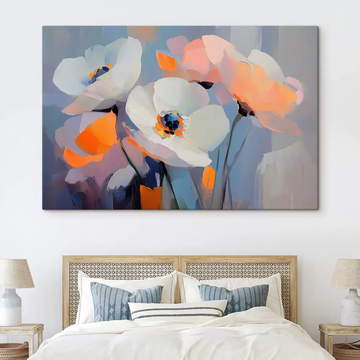 murales de pared flores abstractas s42999