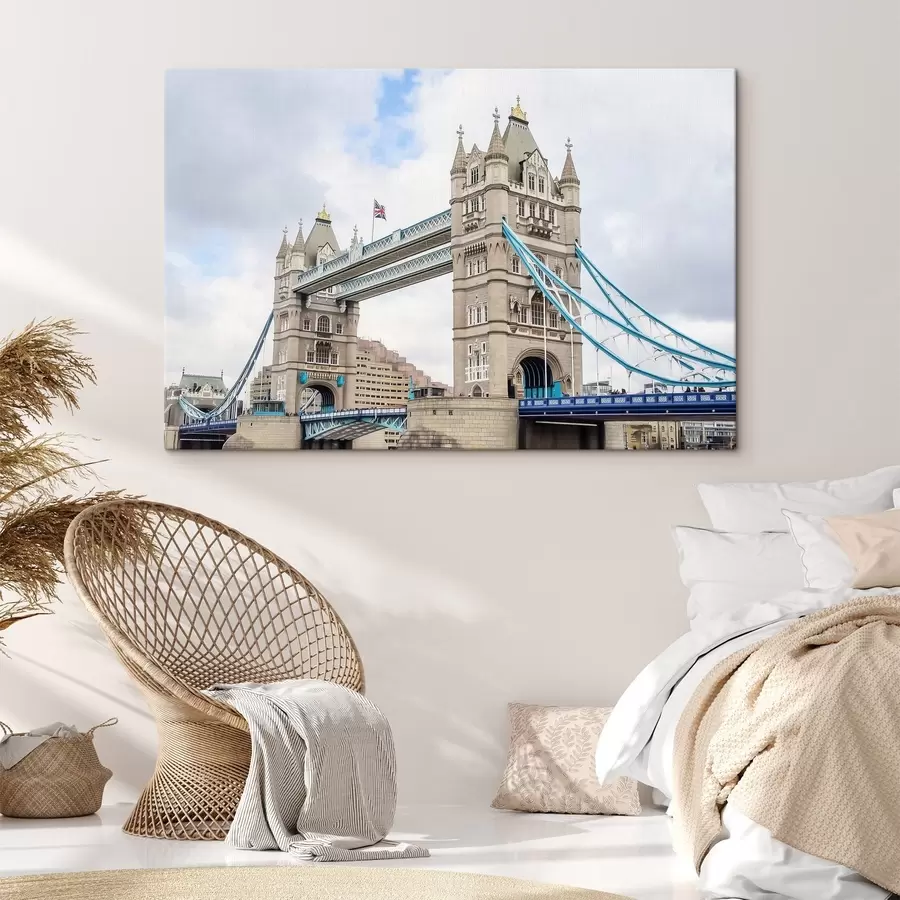 murales de pared Vista del puente s43919