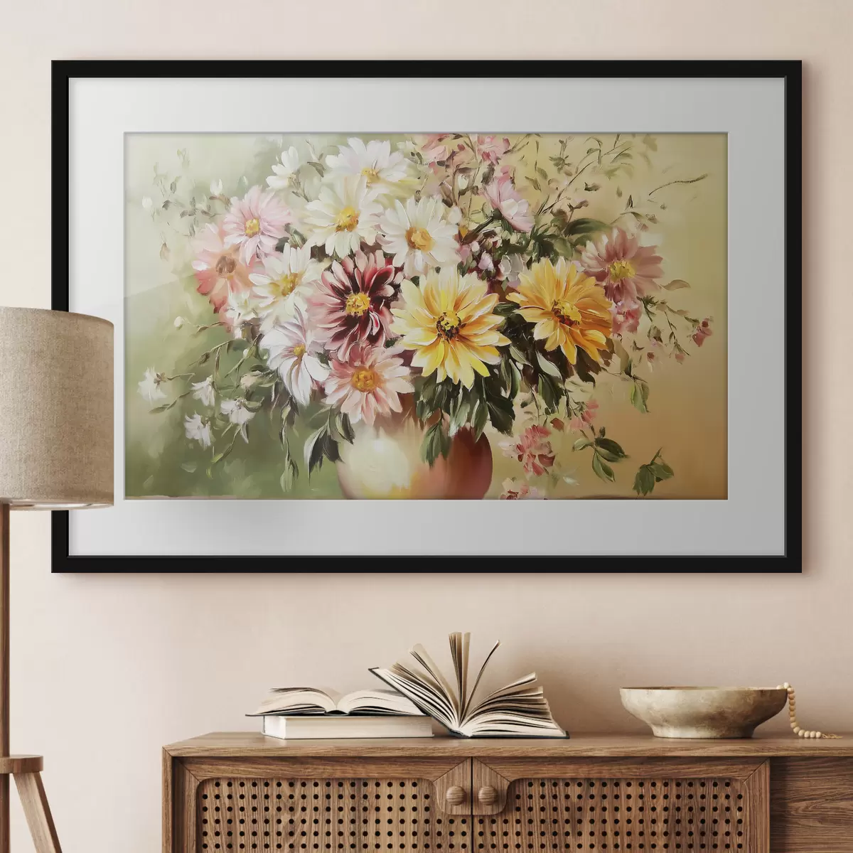 Poster Ramo de hermosas flores f43908