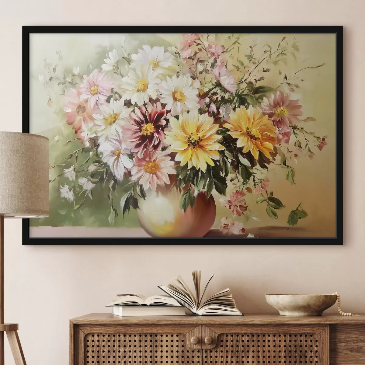 Poster Ramo de hermosas flores f43908