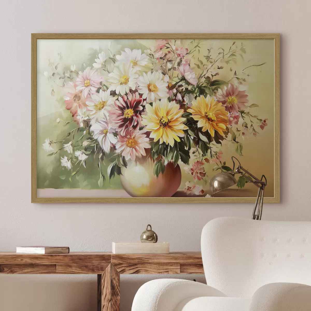 Poster Ramo de hermosas flores f43908