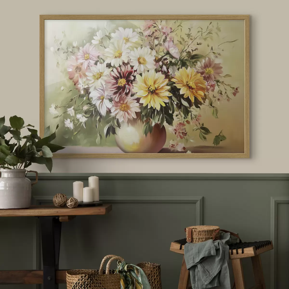 Poster Ramo de hermosas flores f43908