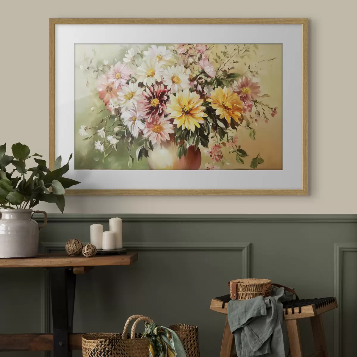 Poster Ramo de hermosas flores f43908