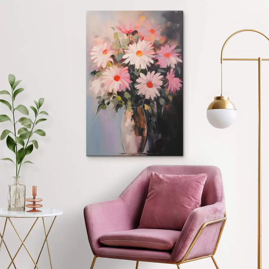 murales de pared Un ramo de flores en un jarrón s42997