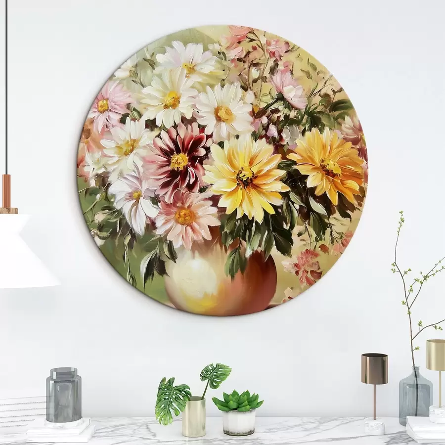 murales de pared Ramo de hermosas flores r43908