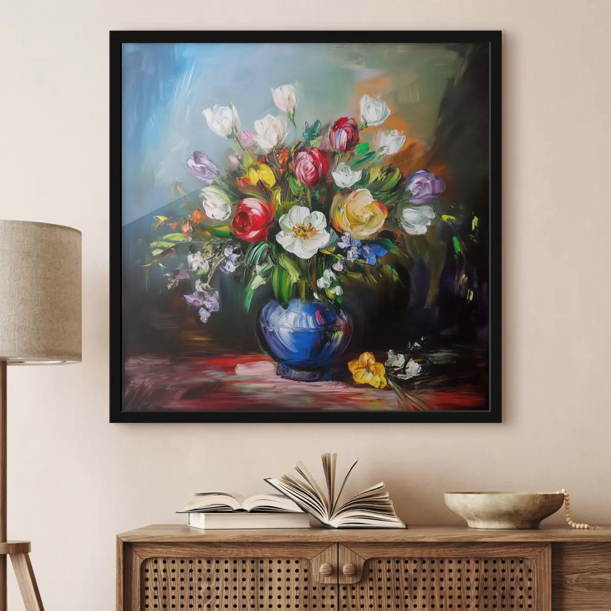 Poster Ramo de flores multicolores f43911