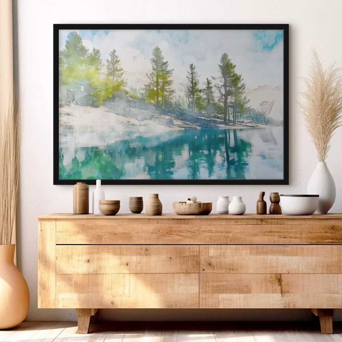 Poster Orilla del lago f43924