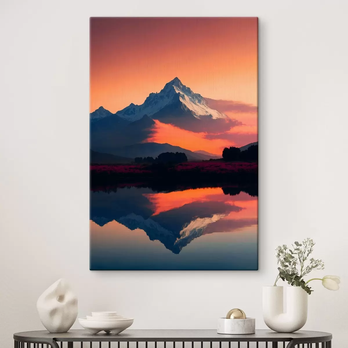 murales de pared Gran montaña nevada s43465