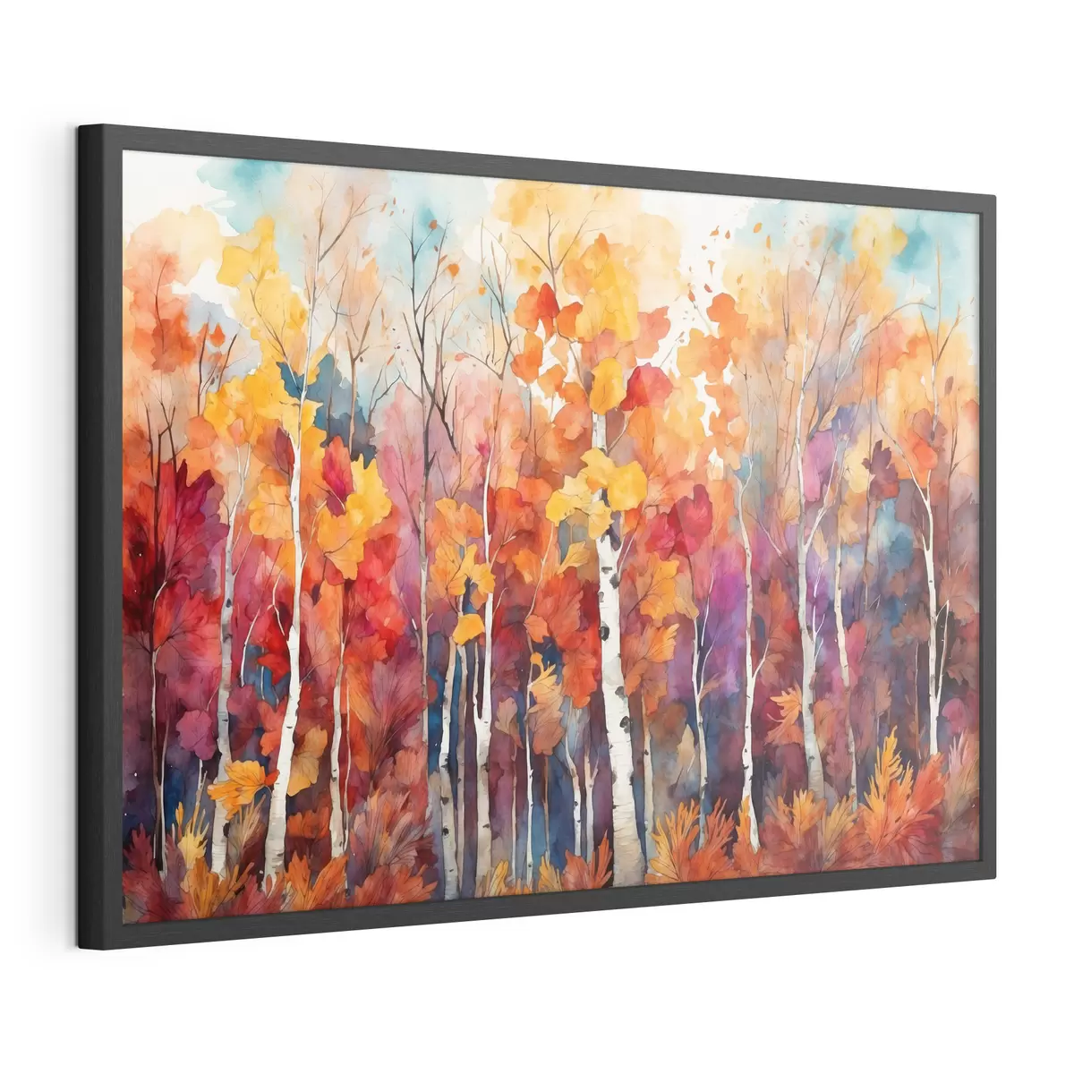 Poster Paseo entre abedules f43447