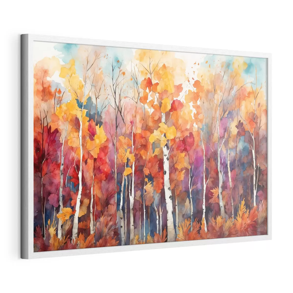 Poster Paseo entre abedules f43447