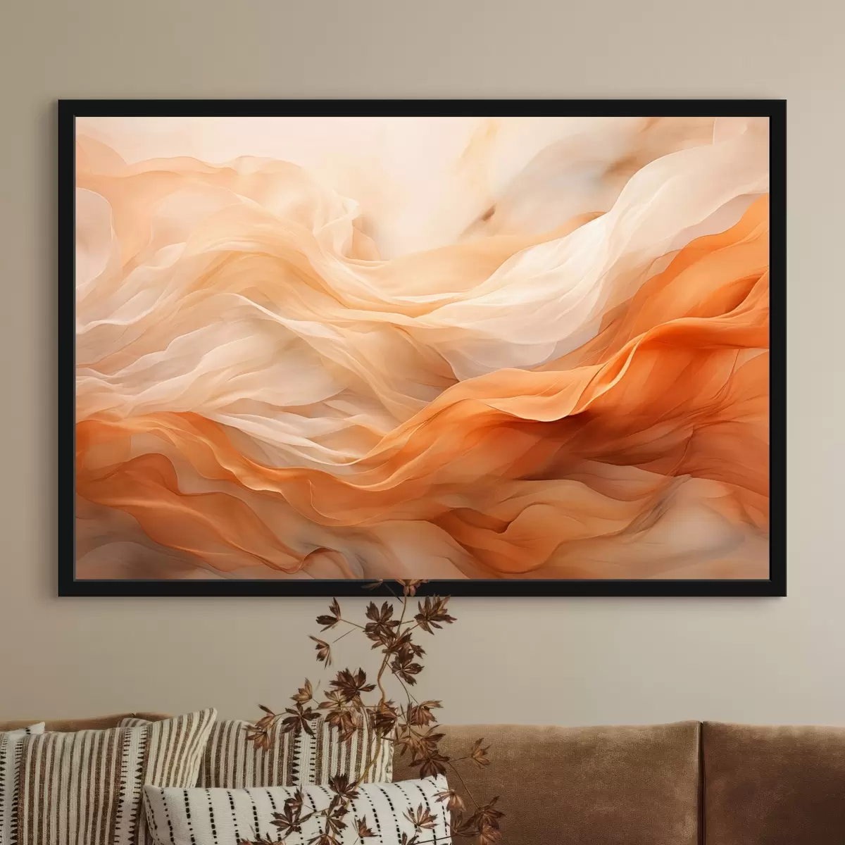 Poster Pintura abstracta en estilo acuarela f43474