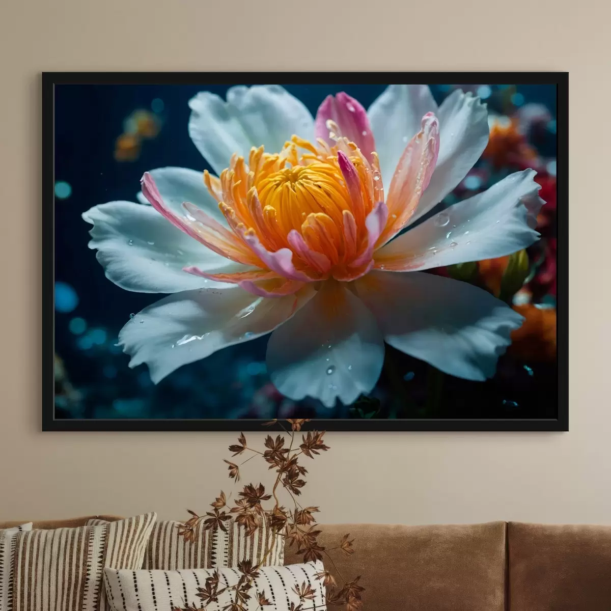 Poster Flor hiperrealista f43871